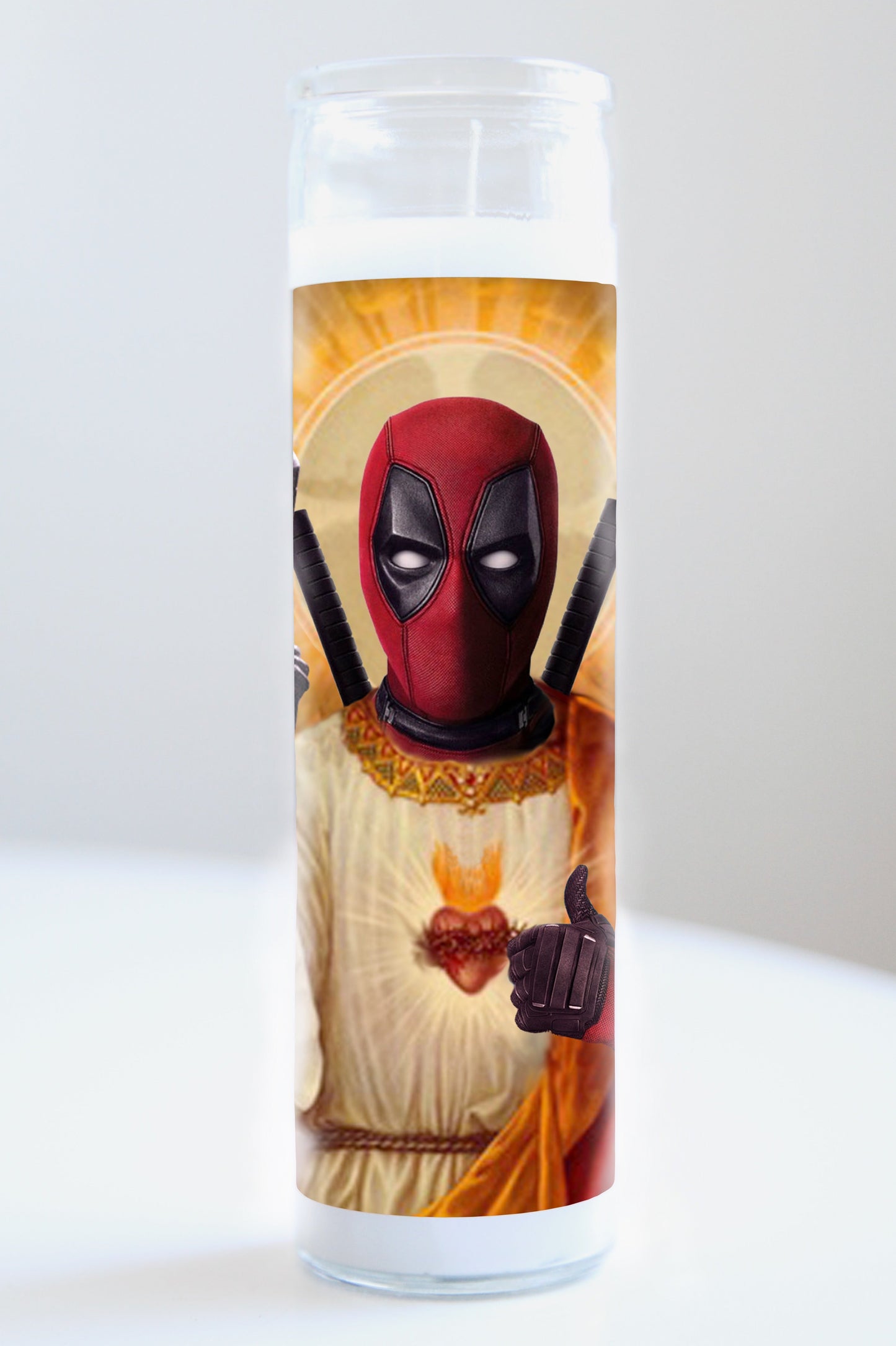 Deadpool (Mask) Saint Candle