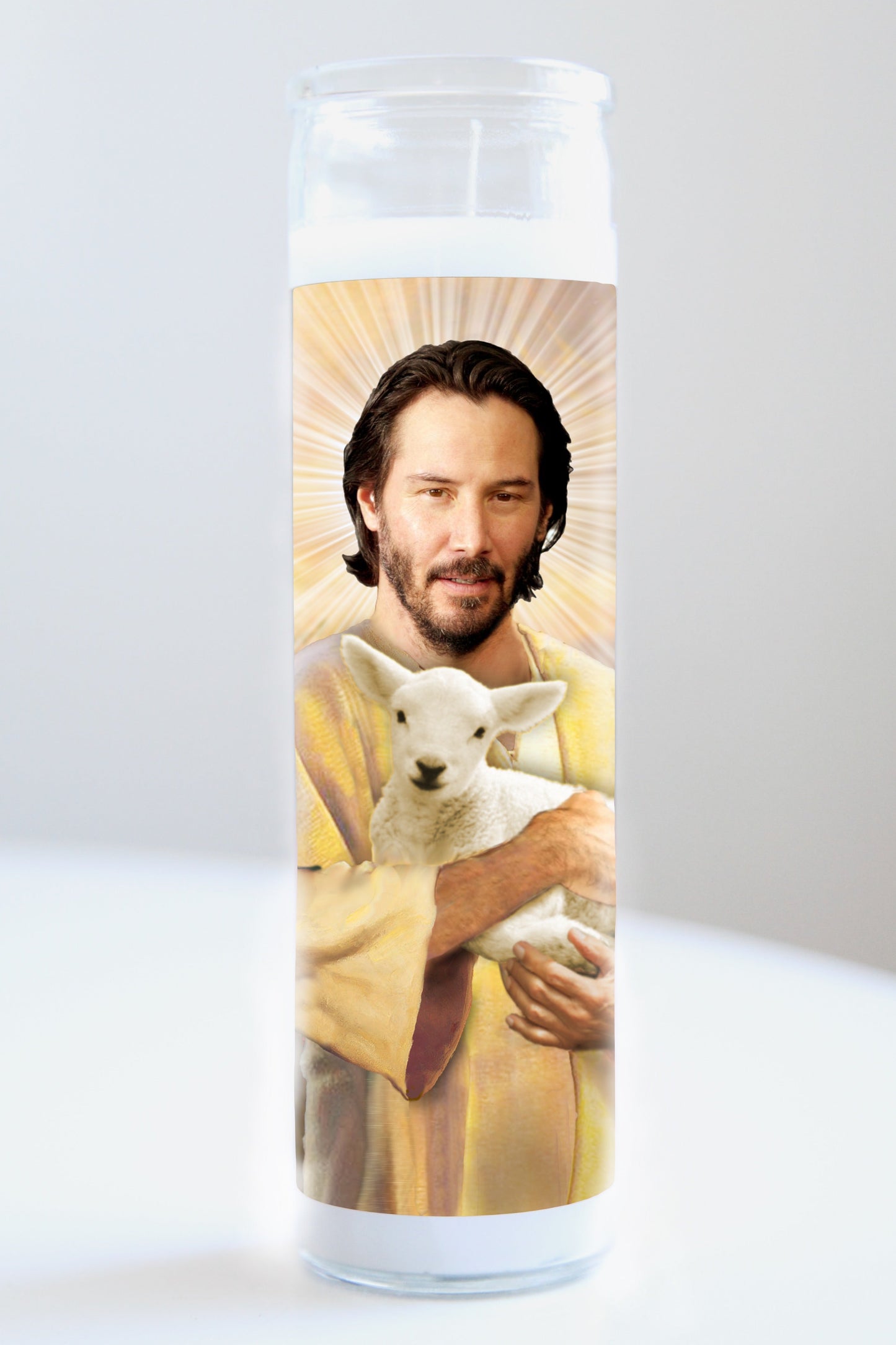 Keanu Reeves Lamb Candle